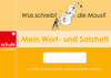 Buchcover Mein Wort- und Satzheft