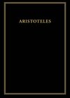 Buchcover Aristoteles: Aristoteles Werke / Kategorien