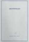Buchcover Aristoteles: Aristoteles Werke / Problemata Physica