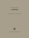Buchcover Gottfried Wilhelm Leibniz: Sämtliche Schriften und Briefe. Philosophische Schriften / 1663-1672