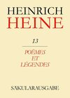 Buchcover Heinrich Heine Säkularausgabe / Poëmes et Légendes