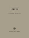 Buchcover Gottfried Wilhelm Leibniz: Sämtliche Schriften und Briefe. Philosophische Schriften / 1672-1676