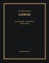 Buchcover Gottfried Wilhelm Leibniz: Sämtliche Schriften und Briefe. Philosophische Schriften / 1677-Juni 1690