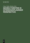 Buchcover Georg Forster in interdisziplinärer Perspektive