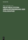 Buchcover Neue Realitäten. Herausforderung der Philosophie