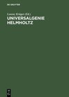 Buchcover Universalgenie Helmholtz