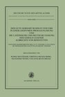 Buchcover Der gute Gerhart Rudolfs von Ems in einer anonymen Prosaauflösung und die lateinische und deutsche Fassung der Gerold-Le