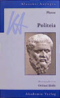 Buchcover Platon. Politeia