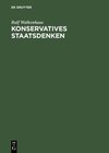 Buchcover Konservatives Staatsdenken