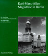Buchcover Karl-Marx-Allee. Magistrale in Berlin