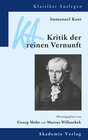 Buchcover Immanuel Kant: Kritik der reinen Vernunft
