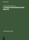 Buchcover Literaturforschung heute