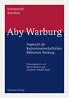 Buchcover Aby Warburg: Gesammelte Schriften - Studienausgabe / Tagebuch der Kulturwissenschaftlichen Bibliothek
