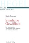 Buchcover Sinnliche Gewißheit