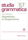 Buchcover Objektklitika im Bulgarischen