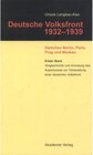 Buchcover Ursula Langkau-Alex: Deutsche Volksfront 1932–1939 / Vorgeschichte und Gründung des Ausschusses zur Vorbereitung einer d
