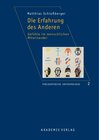 Buchcover Die Erfahrung des Anderen