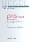 Buchcover Zwischen Konfrontation und Integration