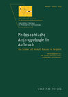 Buchcover Philosophische Anthropologie im Aufbruch