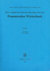 Buchcover Pommersches Wörterbuch / L bis manch