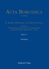 Buchcover Acta Borussica - Neue Folge. Preußen als Kulturstaat. Das preußische... / Die Behörde und ihr höheres Personal – Darstel