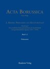 Buchcover Acta Borussica - Neue Folge. Preußen als Kulturstaat. Das preußische... / Die Behörde und ihr höheres Personal – Dokumen