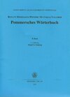 Buchcover Pommersches Wörterbuch / Månd bis Nådelog