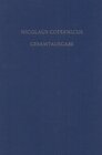 Buchcover Nicolaus Copernicus Gesamtausgabe / Receptio Copernicana