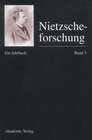 Buchcover Nietzscheforschung / Nietzscheforschung Band 3