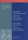 Buchcover Erkenntnis und Wissenschaft/ Knowledge and Science