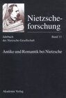Buchcover Antike und Romantik bei Nietzsche