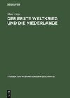 Buchcover Der Erste Weltkrieg und die Niederlande