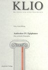 Buchcover Antiochos IV. Epiphanes