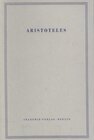 Buchcover Magna Moralia