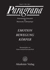 Buchcover Emotion - Bewegung - Körper