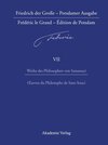Buchcover Friedrich der Große - Potsdamer Ausgabe Frédéric le Grand - Édition de Potsdam / Werke des Philosophen von Sanssouci / O