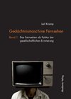 Buchcover Gedächtnismaschine Fernsehen