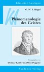 Buchcover G. W. F. Hegel: Phänomenologie des Geistes