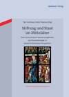 Buchcover Stiftung und Staat im Mittelalter