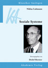 Buchcover Niklas Luhmann: Soziale Systeme