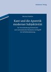 Buchcover Kant und die Aporetik moderner Subjektivität