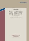 Buchcover Presse und Sprache im 19. Jahrhundert