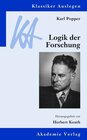 Buchcover Karl Popper: Logik der Forschung