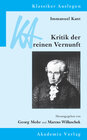 Buchcover Immanuel Kant: Kritik der reinen Vernunft
