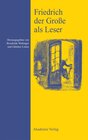 Buchcover Friedrich der Große als Leser