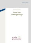 Buchcover Interfaces of Morphology