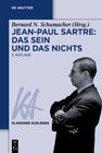Buchcover Jean-Paul Sartre: Das Sein und das Nichts