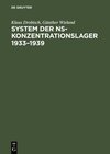 Buchcover System der NS-Konzentrationslager 1933–1939