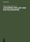 Buchcover Johannes Müller und die Philosophie