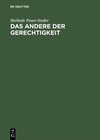 Buchcover Das Andere der Gerechtigkeit